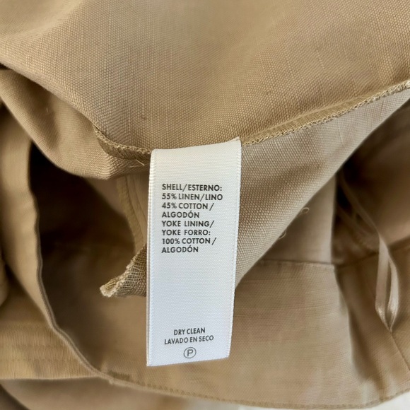 Rebecca Minkoff Stacy Belted Linen & Cotton Mini Skirt - Picture 8 of 8